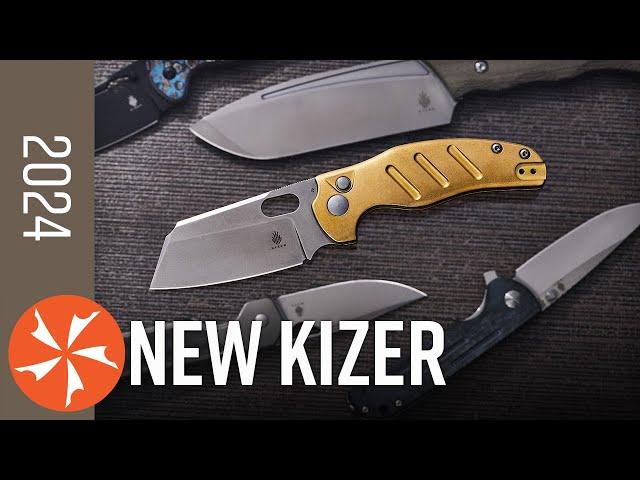New Kizer Knives for 2024 at KnifeCenter