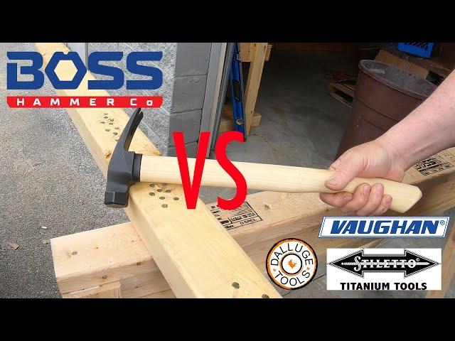 Nail Driving with the Pros | BOSS Hammer Co.