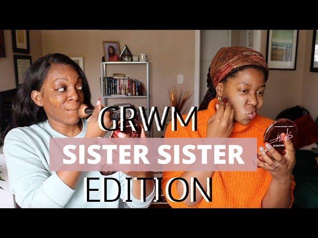 Sister Sister | We Do Our Makeup QUITE Differently | The Daily Seyi