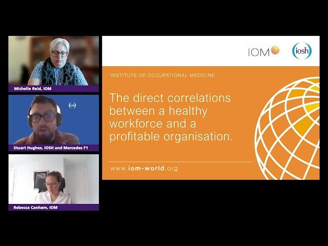 IOSH collaboration with IOM – Taking action today to secure your workforce tomorrow