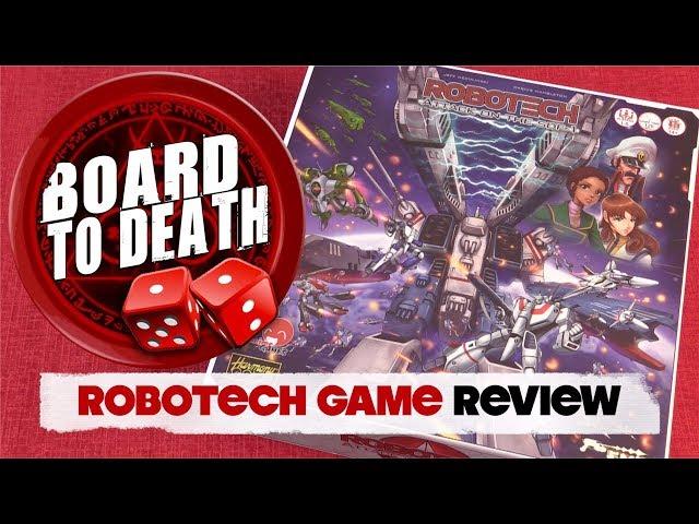 Robotech Attack on SDF1 Board Game Review