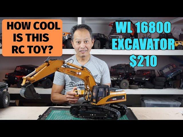 WL 16800 Excavator Scale RC - Best cheap metal rc excavator?