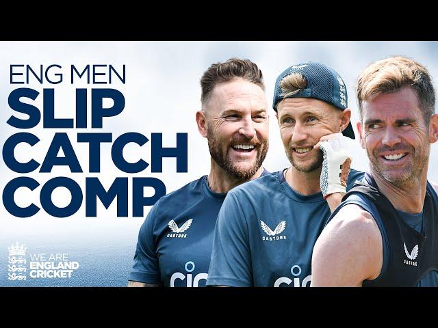  England Men Coaches vs Players | Slip Catching Challenge | Who Wins?