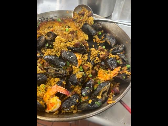 Paella - The Culinary Institute of America New York Campus Vlog