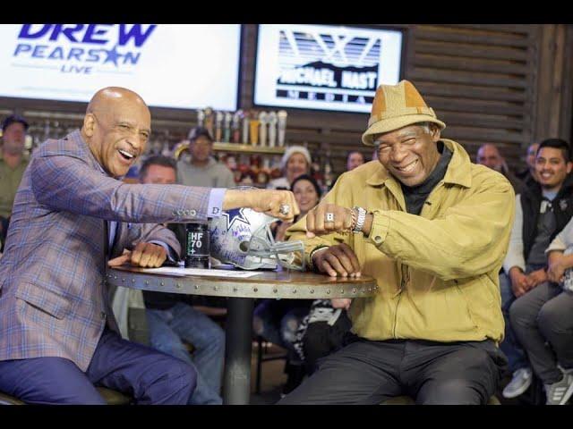 Drew Pearson Live on ABC w/ #89 Billy Joe Dupree & Michelle Monaghan