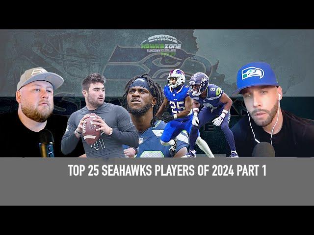 Top 25 SEATTLE SEAHAWKS Players of 2024 Part 1