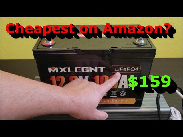 Testing the Cheapest 12.8V 100Ah LiFePO4 Battery on Amazon