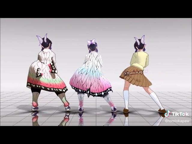 Shinobu. bailando bla bla mmd demon slayer