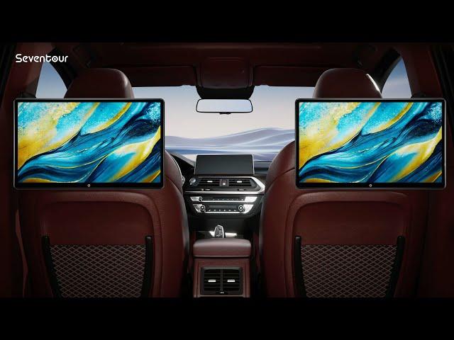 Seventour 15.6 inch Car TV Headrest Monitor Tablet for Back seat, Android 11.0/WiFi/Bluetooth/HDMI