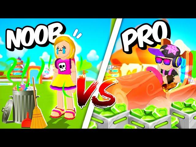 Noob v.s Pro in PK XD Smurf Update! 