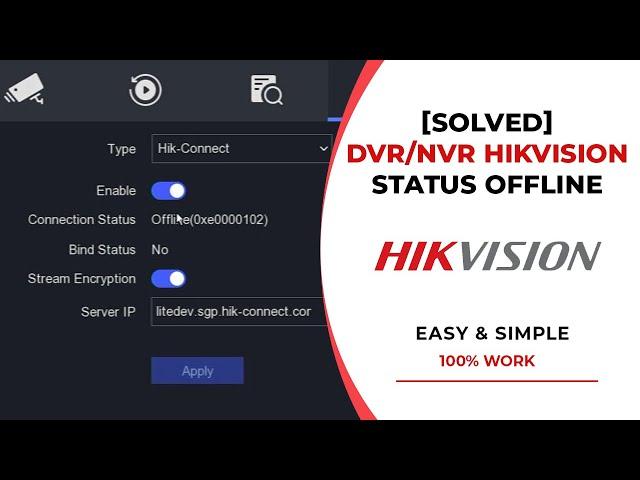 [SOLVED] Status DVR Hikvision Offline - Tidak Bisa Akses Di Handphone