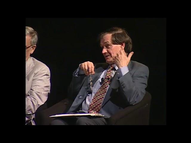 Susan Sontag, E.O. WIlson & Roger Penrose at MIT - Images & Meaning Conference 2001