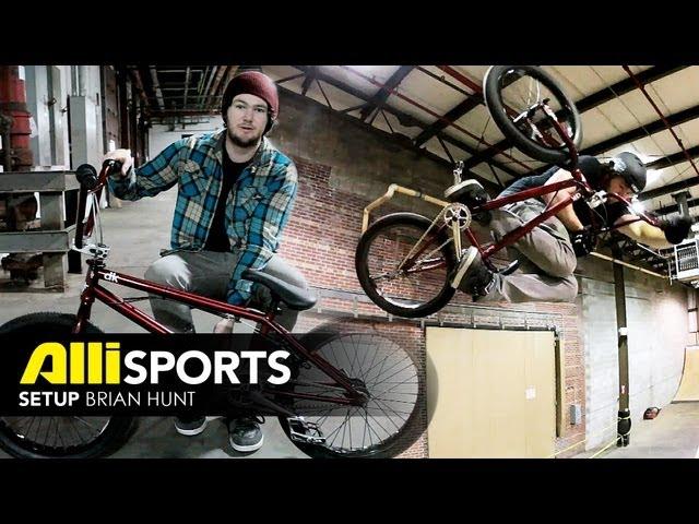 Brian Hunt BMX Bike Check - Alli Sports Setup