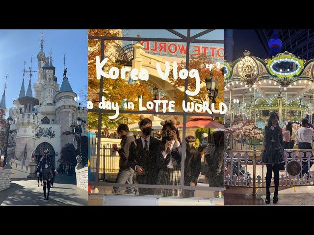 Korea Vlog ep.2: A day in lotte world 