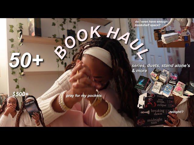 My 50+ Book Haul  (i spent over $500) | Keyoríe Eliaña