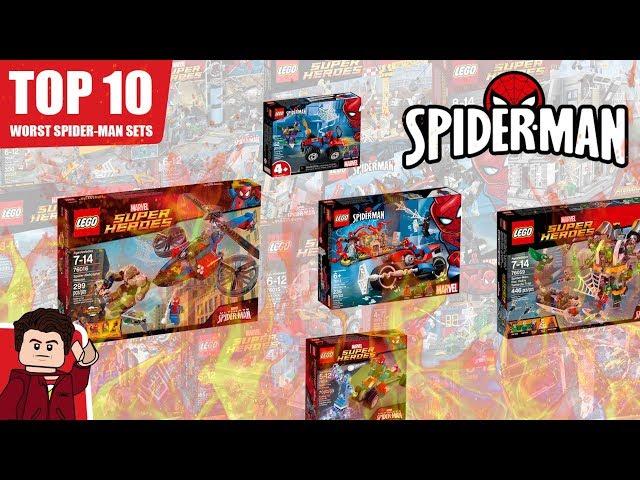 Top 10 Worst LEGO Spider-Man Sets EVER Released