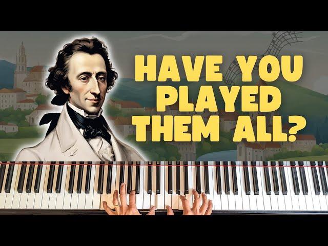 3 Easy Chopin Pieces Beginners Shouldn't Skip | Piano Lesson