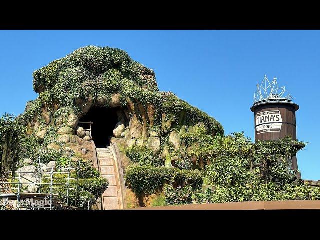 Tiana's Bayou Adventure & Critter Country Update | July 7 | Disneyland Resort 2024 4K