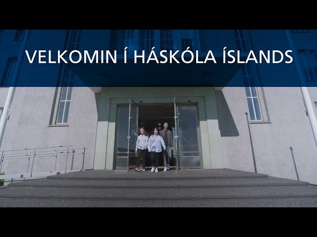 Velkomin í Háskóla Íslands