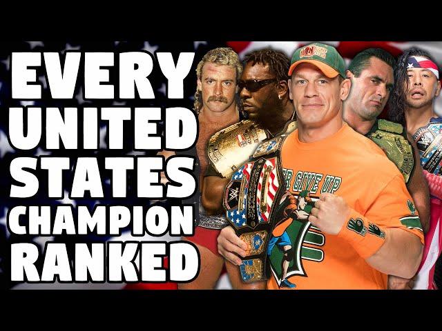 Every United States Champion Ranked From WORST To BEST (WWE/WCW/NWA)