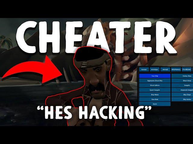 Killing The Worst Trash Talking Cheater in Sea of Thieves