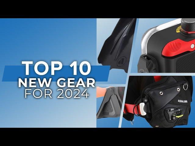 Top10 New Dive Gear for 2024 #scuba #top10