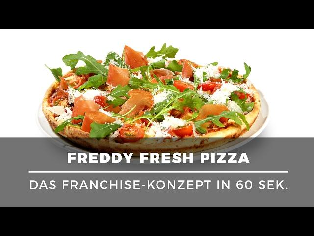 Selbstständig mit „fresher“ Pizza – Das Freddy Fresh Pizza Franchise-Konzept in 60 Sek. erklärt