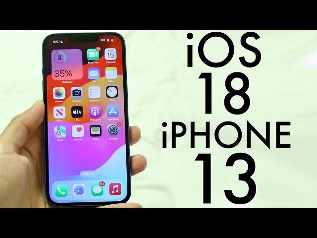 iOS 18 OFFICIAL On iPhone 13! (Review)