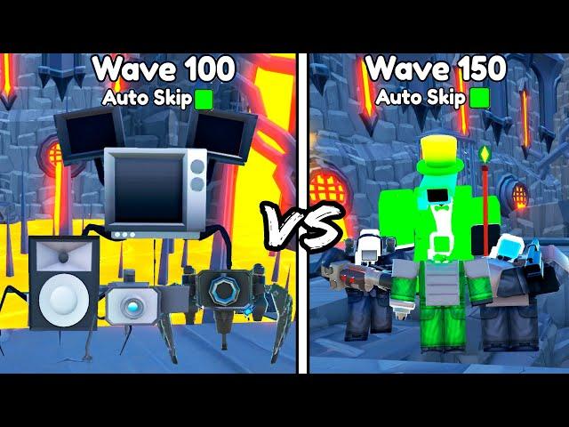 SPIDER TEAM vs LASER TEAM IN ENDLESS MODE! TOILET TOWER DEFENSE IN ROBLOX!