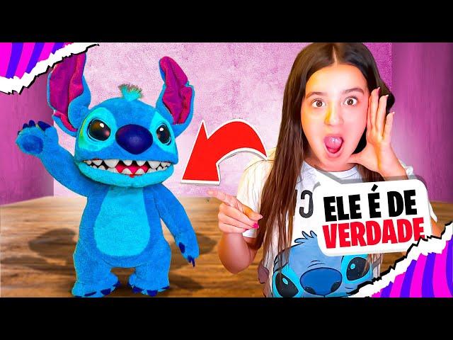 COMPREI UM STITCH DE VERDADE ! ELE É MUITO REAL ! MARCELA JARDIM