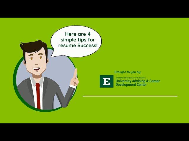 4 Simple Tips for Resume Success