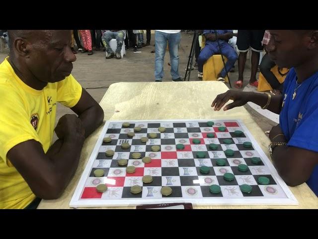 (Final) Lagos State International Draught Competition Nigeria Ruben vs Abu Ghana