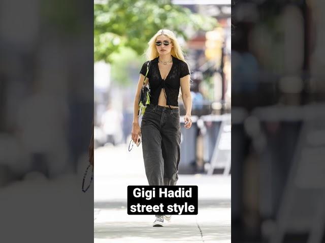 Gigi Hadid Outfit | Gigi Hadid Street Style | Street Style Fashion Clothing #shorts #gigi #gigihadid