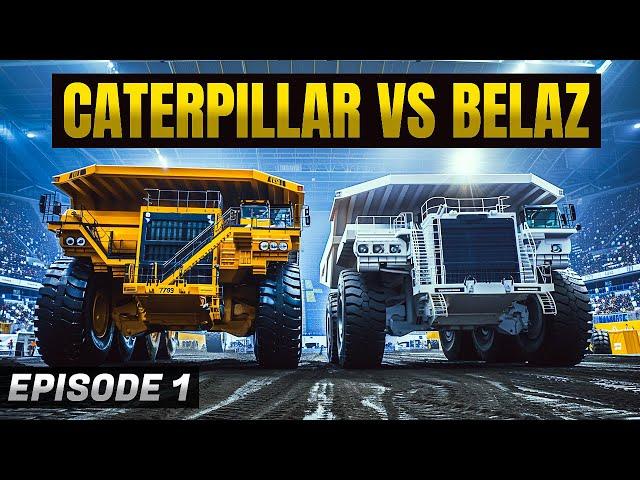 BATTLE OF THE AUTONOMOUS HAUL TRUCKS: Belaz 75710 VS Caterpillar 797F | Episode 1