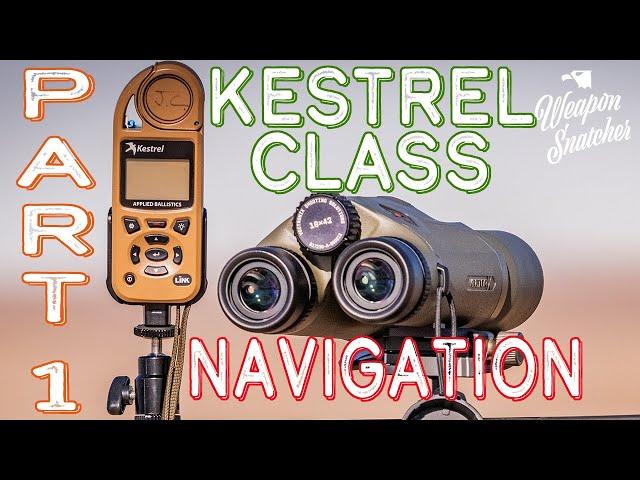 HOW TO: use a Kestrel Ballistics Calculator! Part: 1 How to navigate it!