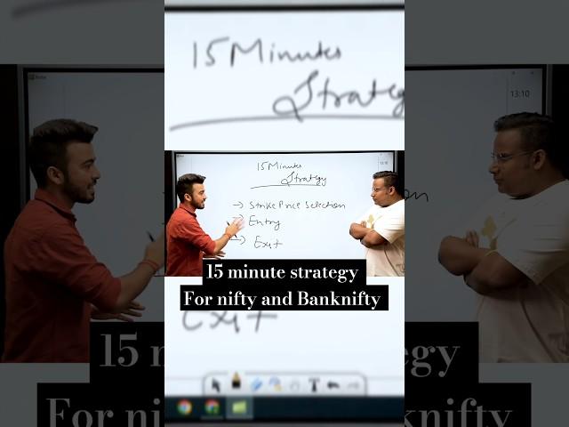15 minute strategy #banknifty #nifty #tradingstrategy #short