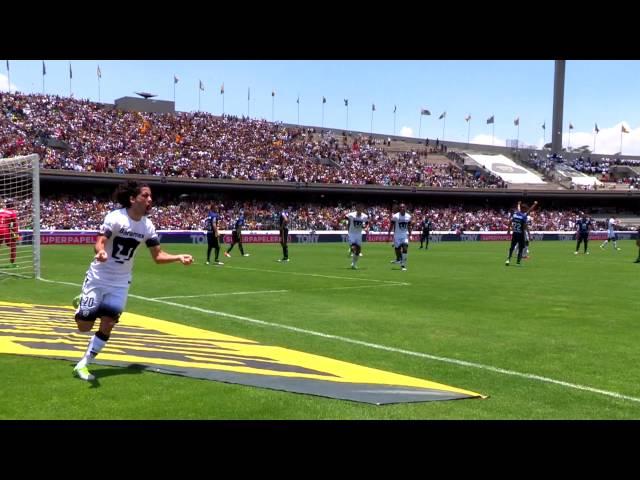 Gol de Matías Britos - Pumas vs. América j17