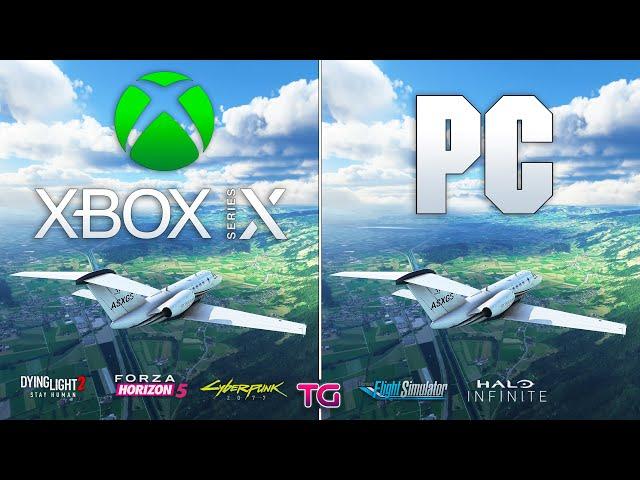 Xbox Series X vs PC - Big Graphics Comparison 4K