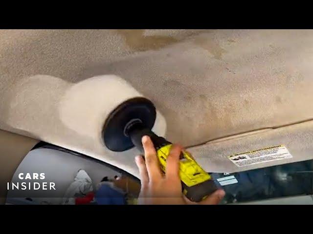 How a Detailer Deep Cleans a Filthy Car | Insider Cars