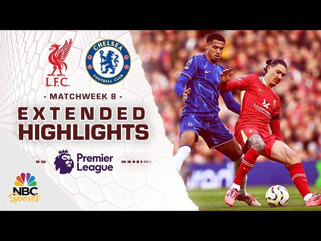 Liverpool v. Chelsea | PREMIER LEAGUE HIGHLIGHTS | 10/20/2024 | NBC Sports