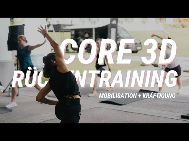 Core 3D - Beweglichkeit & Kraft | Rückentraining | Mobilisation und Kraft | 60 Min