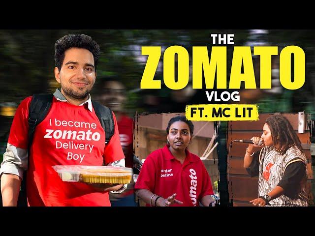 I BECAME A ZOMATO DELIVERY BOY FOR A DAY