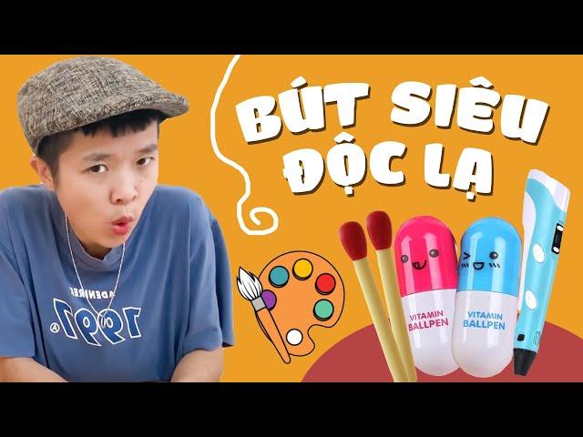 Tôm Review Tập Full #43: Tổng Hợp Các Loại Bút Siêu Độc Lạ