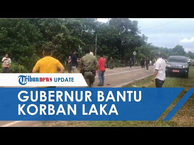 Kronologi Kecelakaan Beruntun di Jalan Sampit-Pangkalan Bun yang Buat Gubernur Kalteng Stop Ambulans