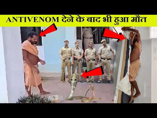 ANTIVENOM देने के बाद भी हुआ मौत | SNAKE BITE | BAPI DA SNAKE EXPERT