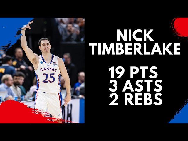 Nick Timberlake Highlights vs. Samford | 3/21/24 | 19 Pts, 3 Asts, 2 Rebs