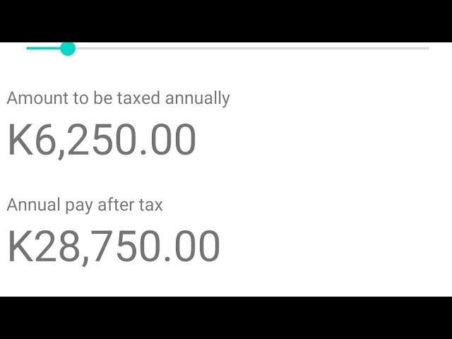 IRC Tax Calculator for determining Salary/Wages Tax given the annual salary