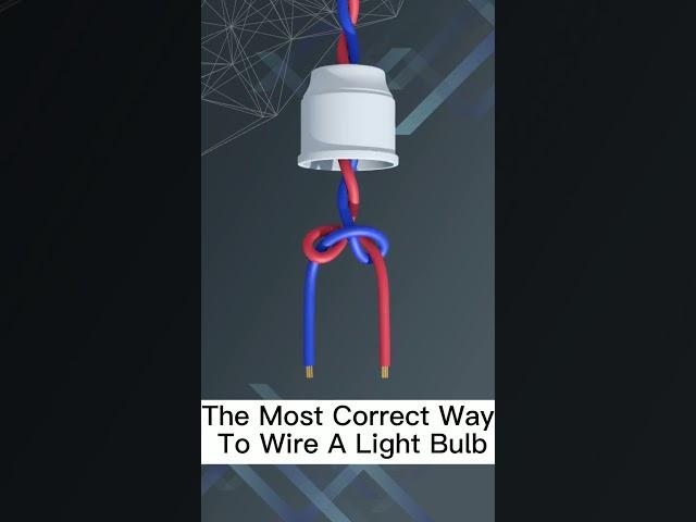 How to wire a light socket