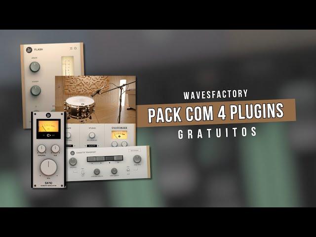 Pack com 4 Plugins Gratuitos da WavesFactory