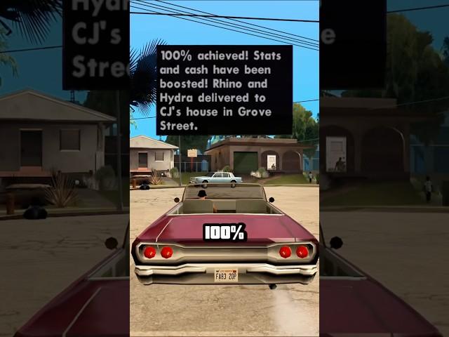 HOW TO 100% COMPLETE GTA SAN ANDREAS!  #gta #gtasanandeas #gaming
